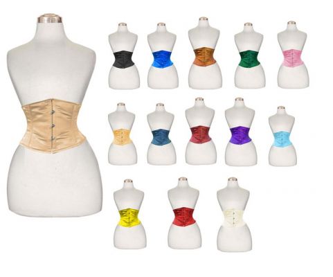 UnderBust Satin Corset